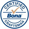 Bona certified craftsman logo